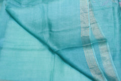 PEECH GREEN COLOUR SAREE