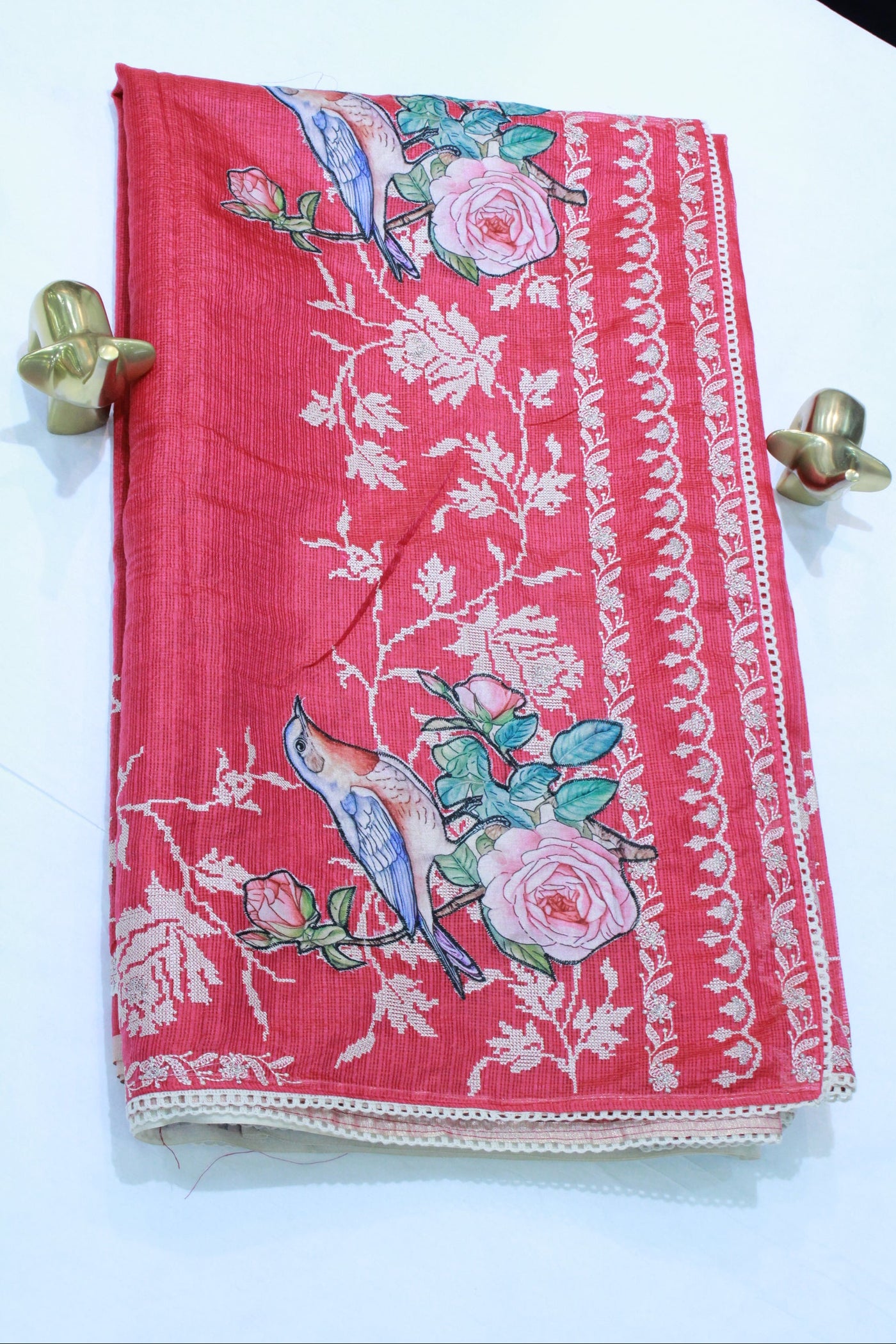 PINK COLOUR SAREE