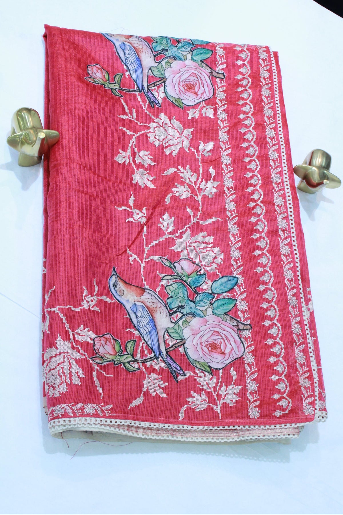 PINK COLOUR SAREE