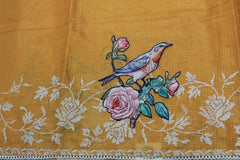 YELLOW COLOUR SAREE