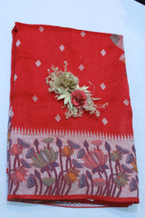 RED COLOUR SAREE