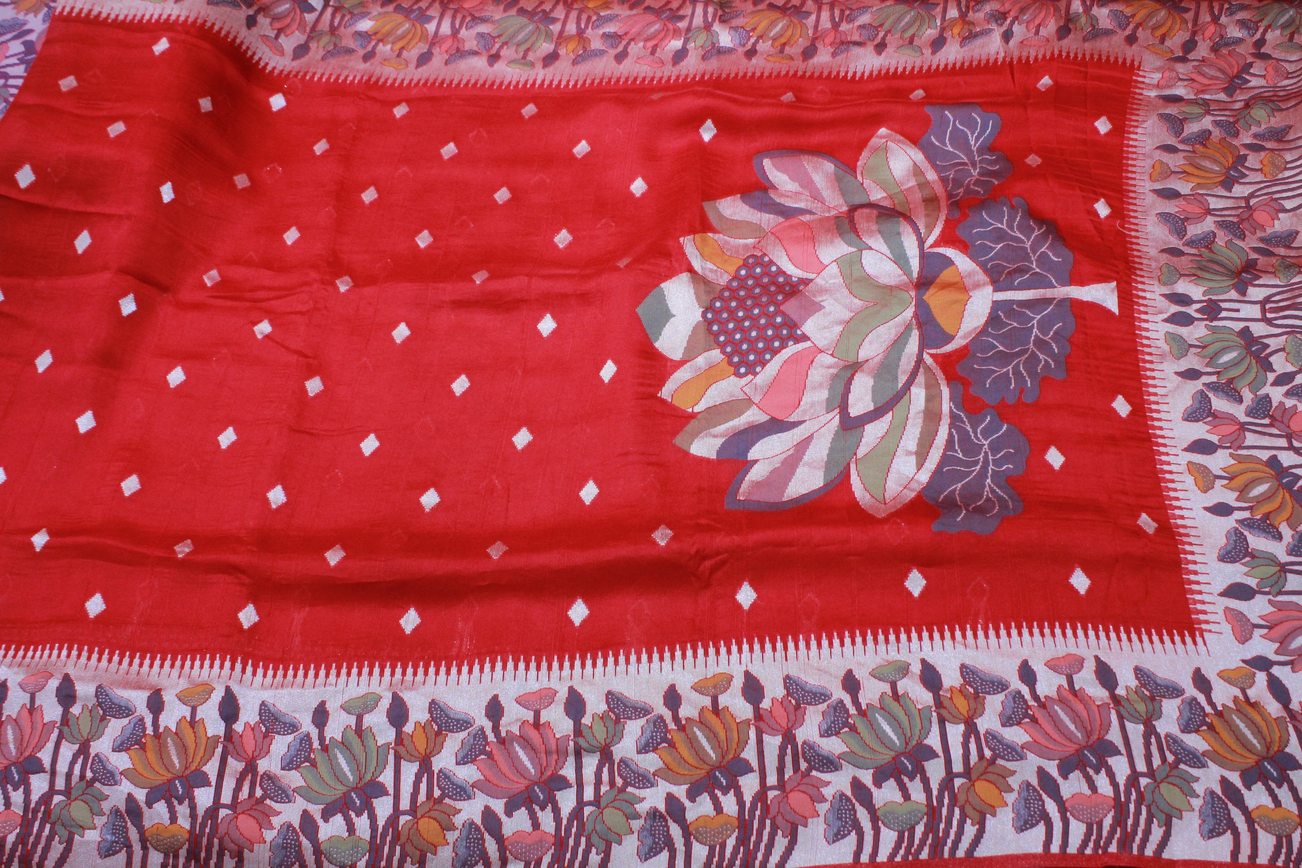 RED COLOUR SAREE