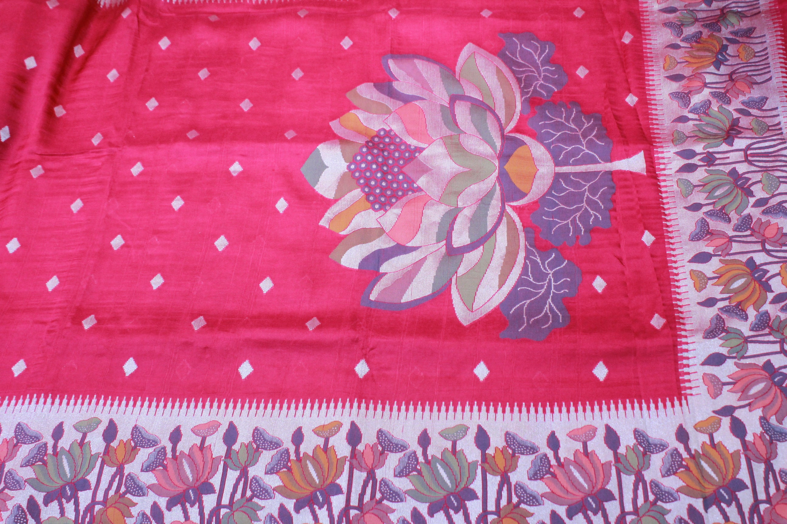 PINK COLOUR SAREE