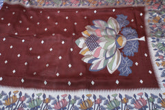 BROWN COLOUR SAREE