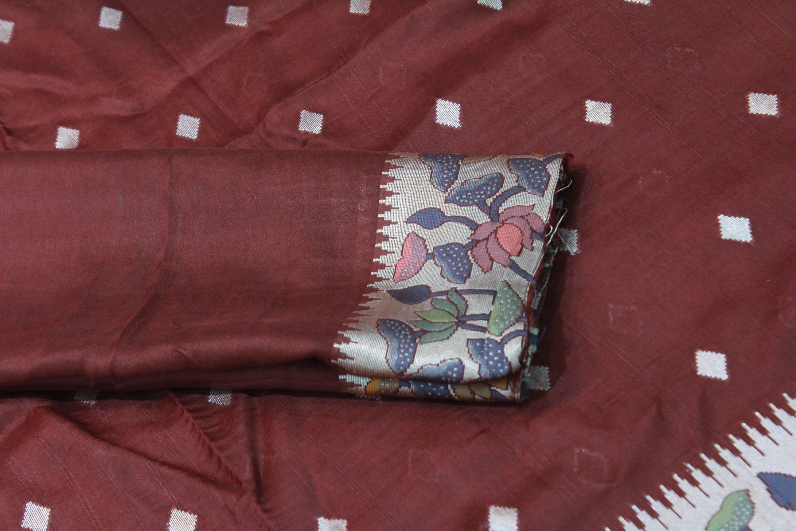 BROWN COLOUR SAREE