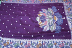 VOILET COLOUR SAREE