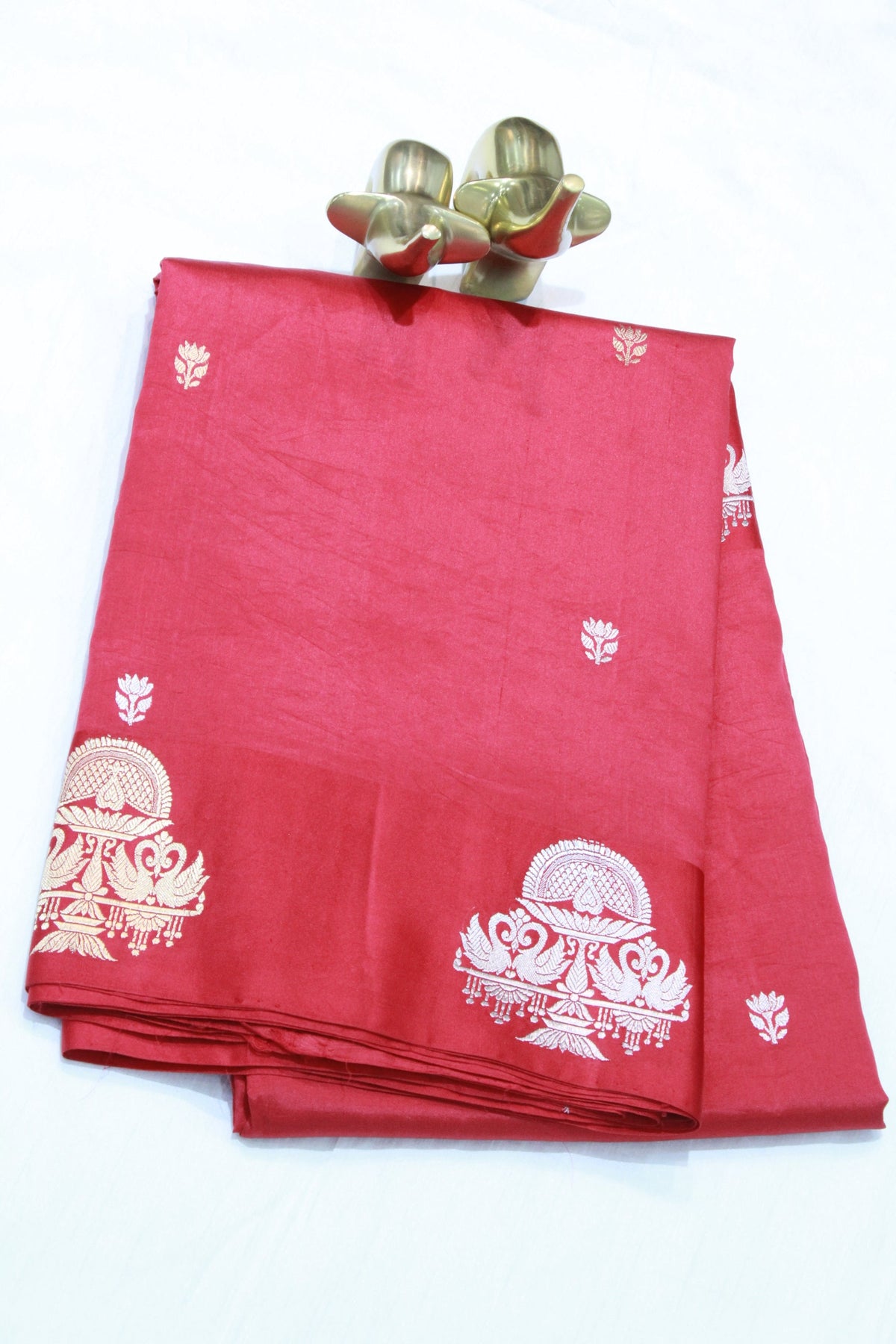 RED COLOUR BANARAS SAREE