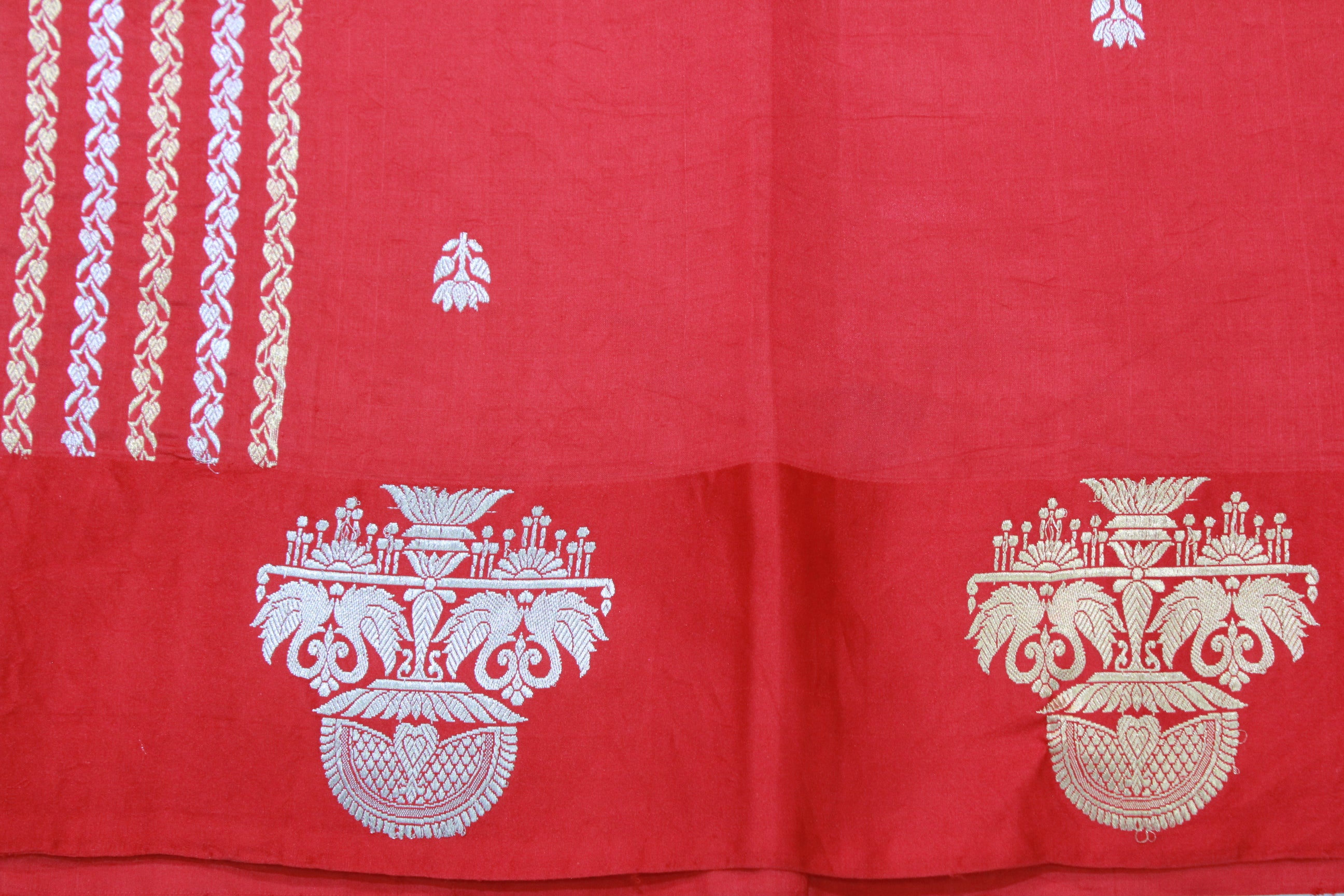 RED COLOUR BANARAS SAREE