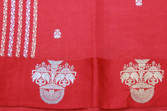 RED COLOUR BANARAS SAREE