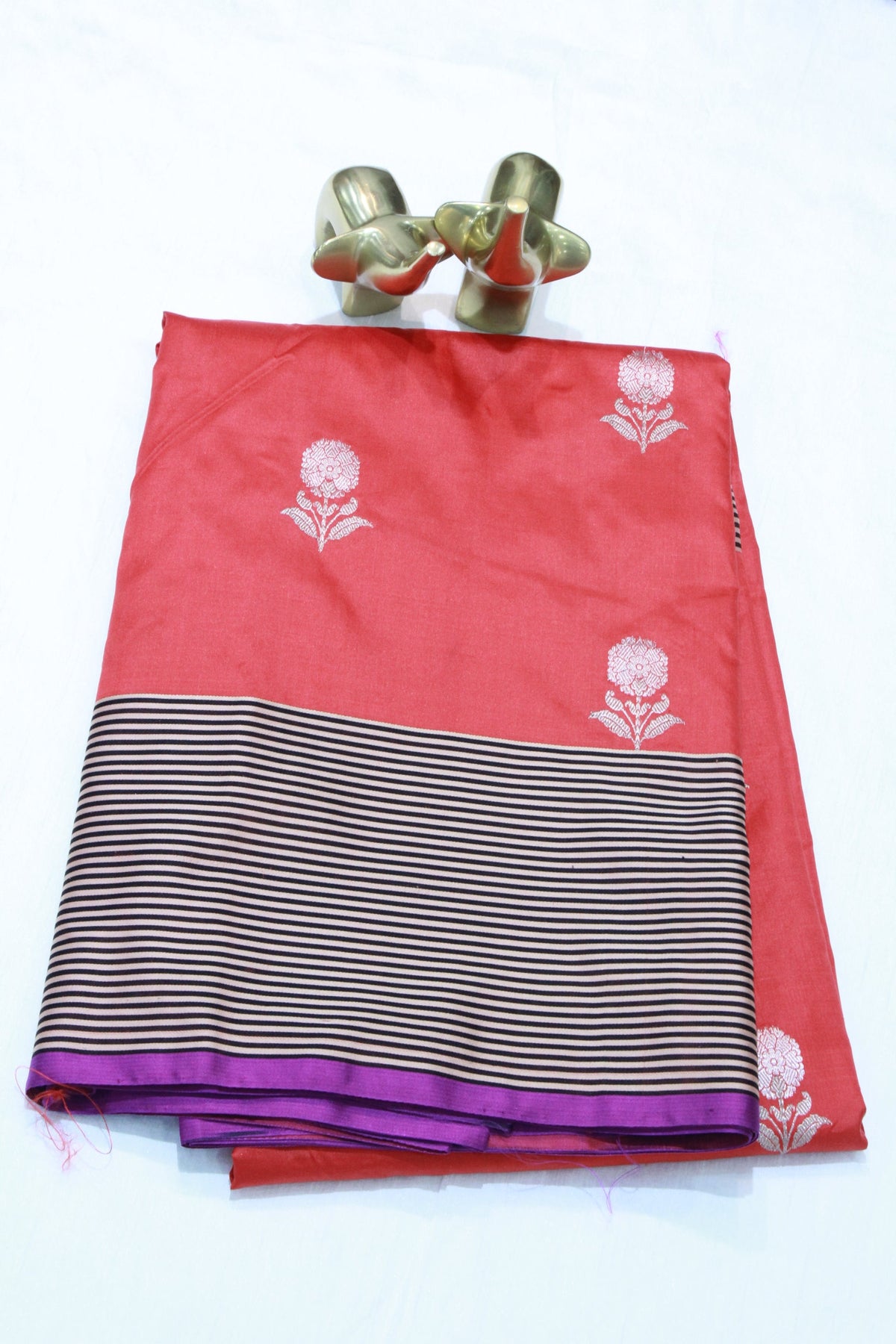RED COLOUR BANARAS SAREE