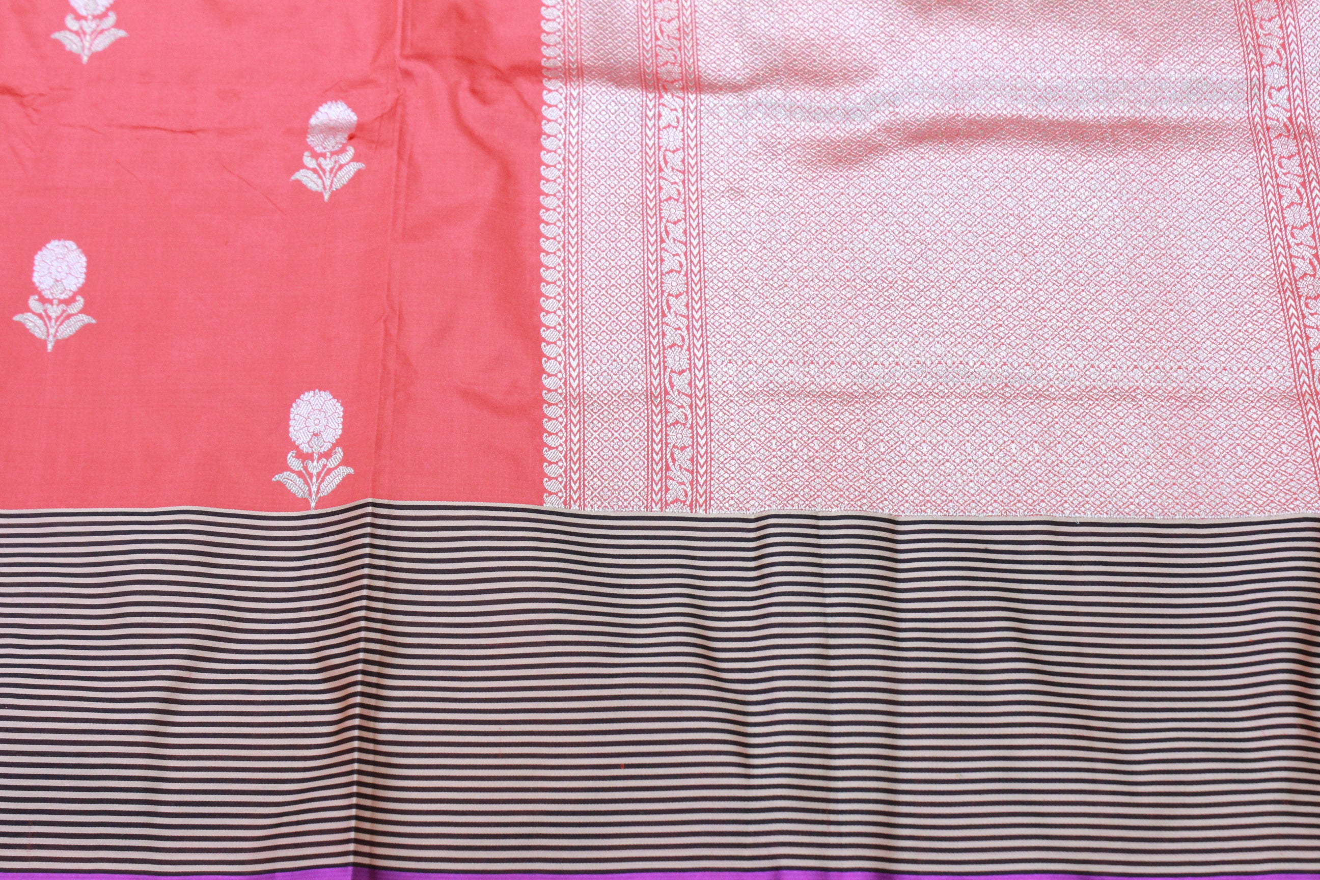 RED COLOUR BANARAS SAREE