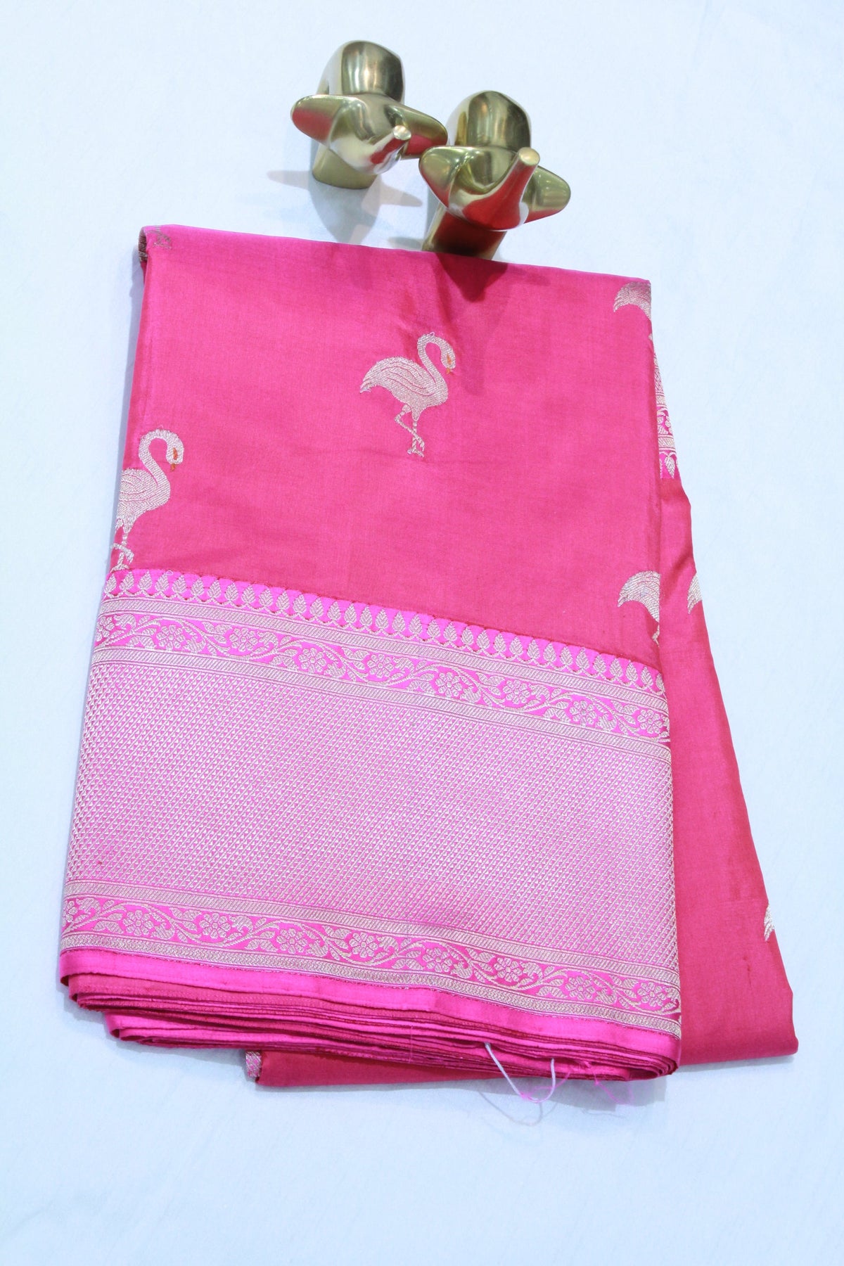 PINK COLOUR BANARAS SAREE