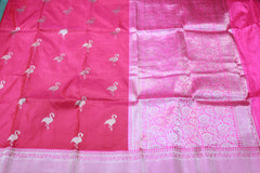 PINK COLOUR BANARAS SAREE