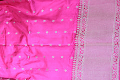 PINK COLOUR BANARAS SAREE