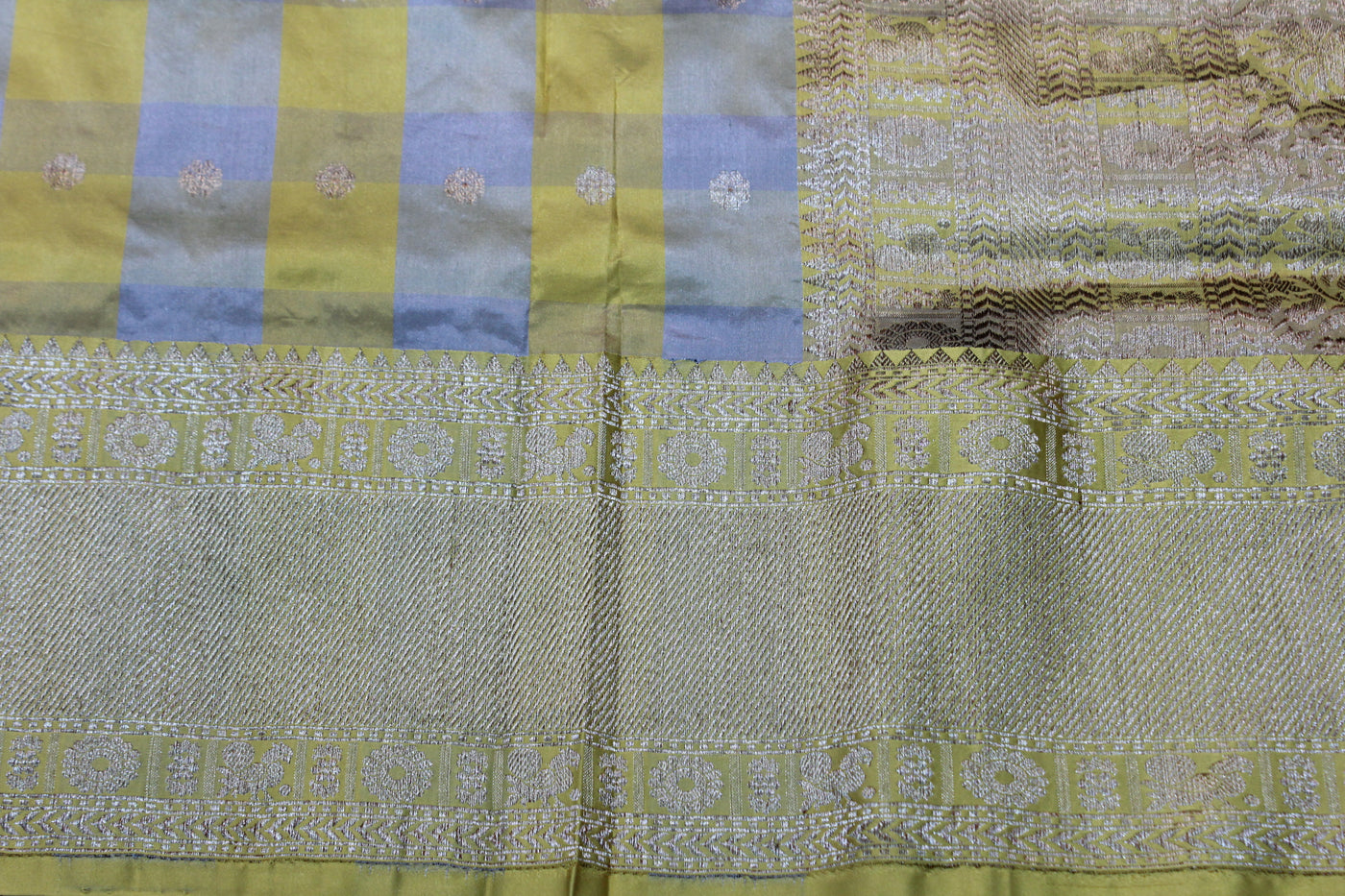 SANDLE COLOUR BANARASI SAREE