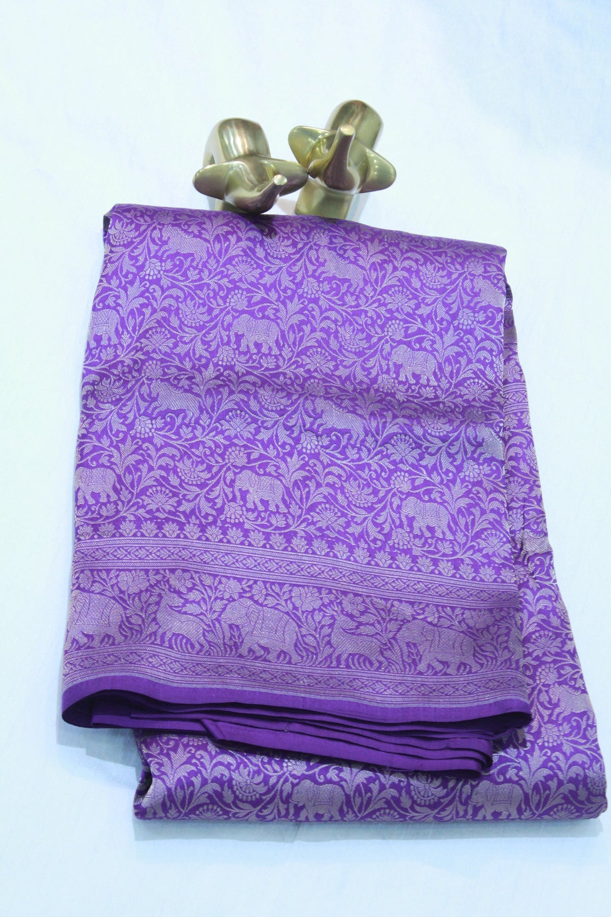 LEVENDER BANARAS SAREE
