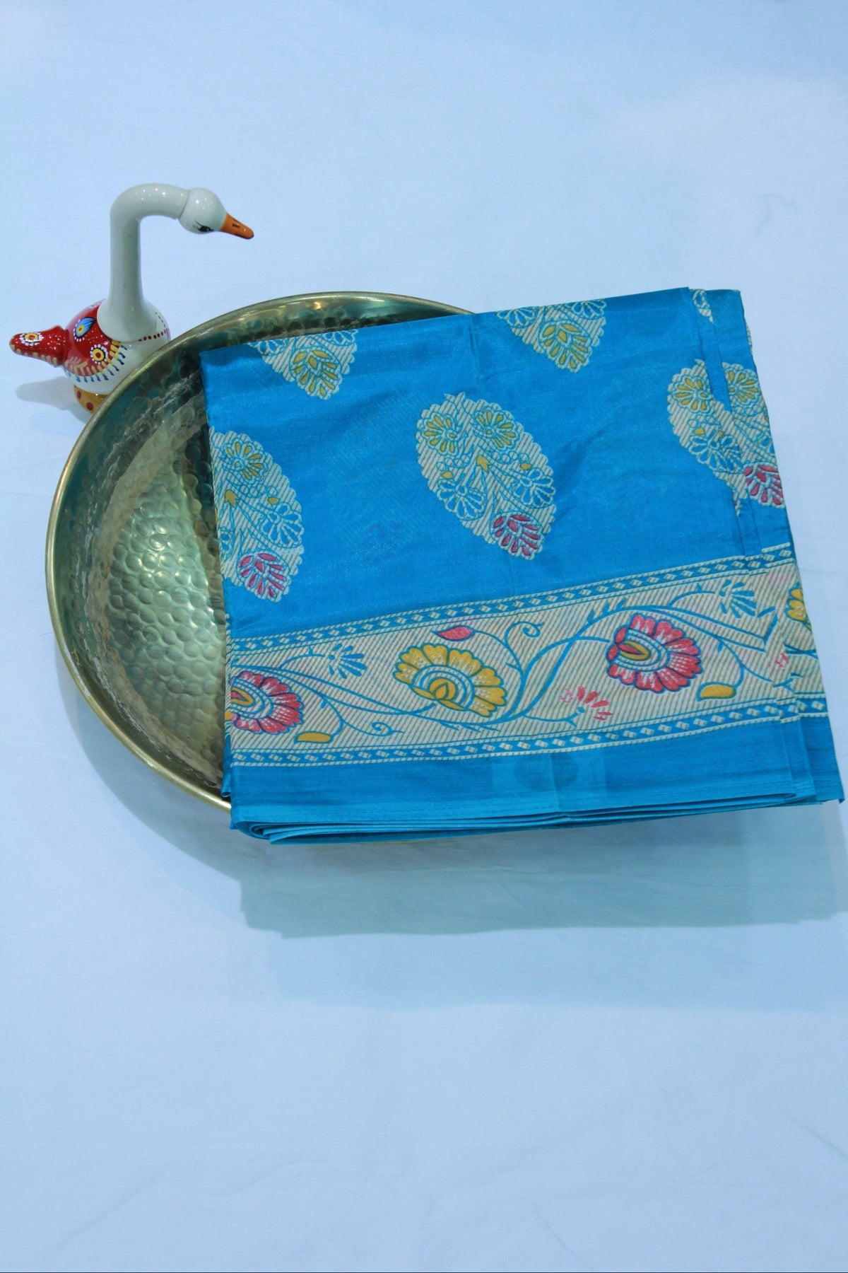 SKY BLUE COLOUR SAREE