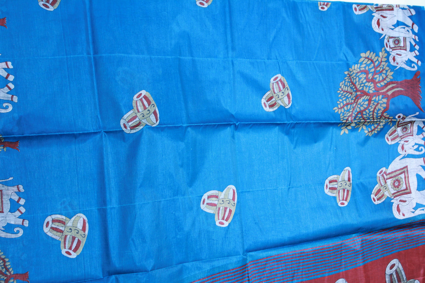 BLUE COLOUR SAREE
