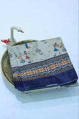 BISCUIT COLOUR SAREE
