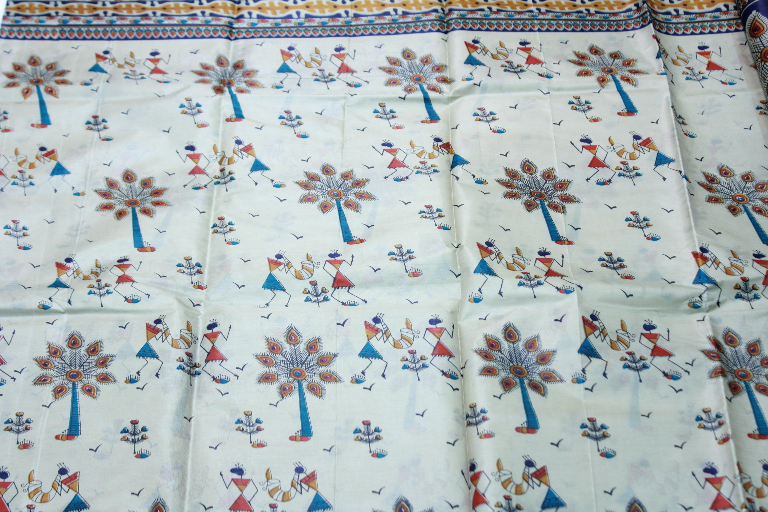 BISCUIT COLOUR SAREE