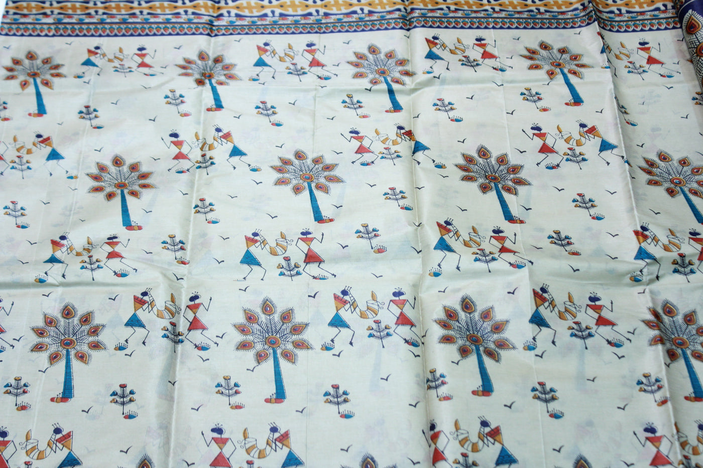 BISCUIT COLOUR SAREE