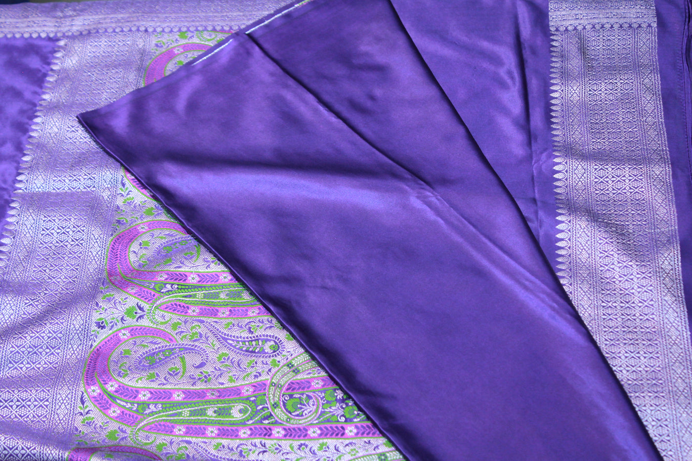 VOILET COLOUR SAREE