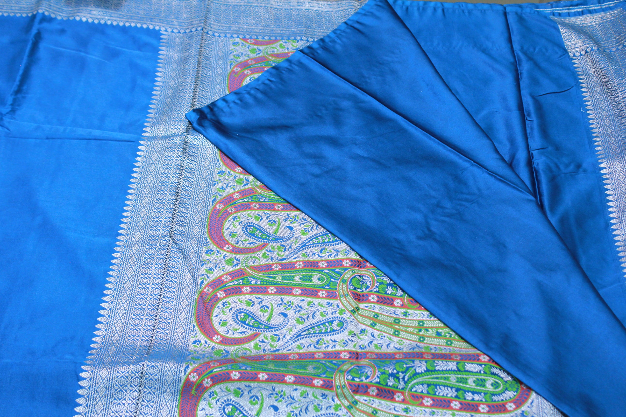 BLUE COLOUR SAREE
