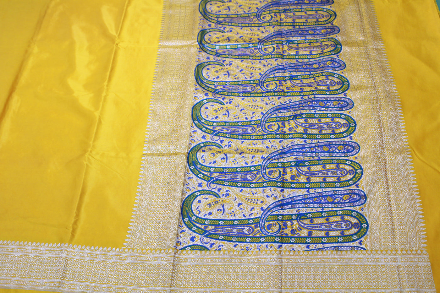 YELLOW COLOUR SAREE