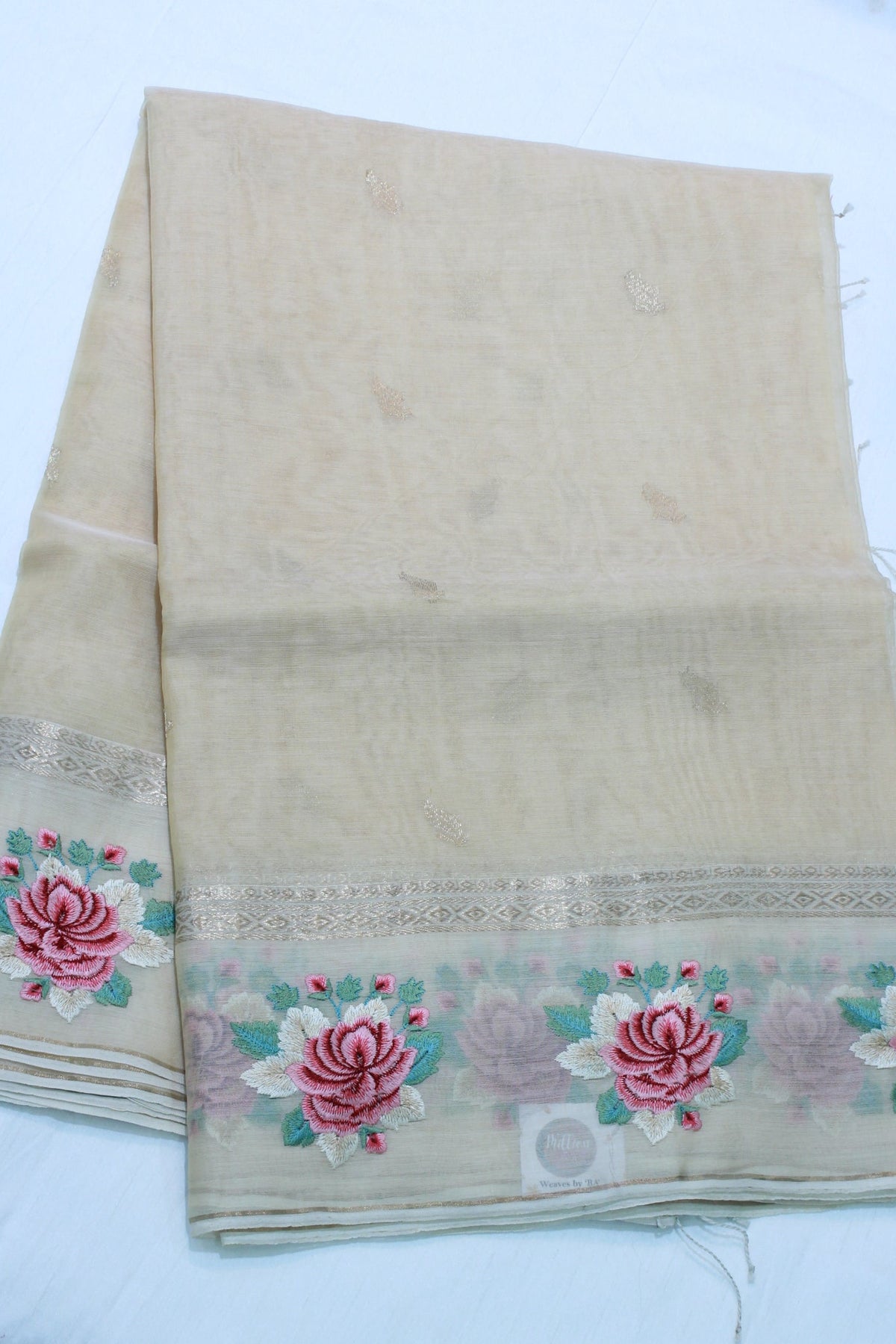 BISCUIT COLOUR SAREE