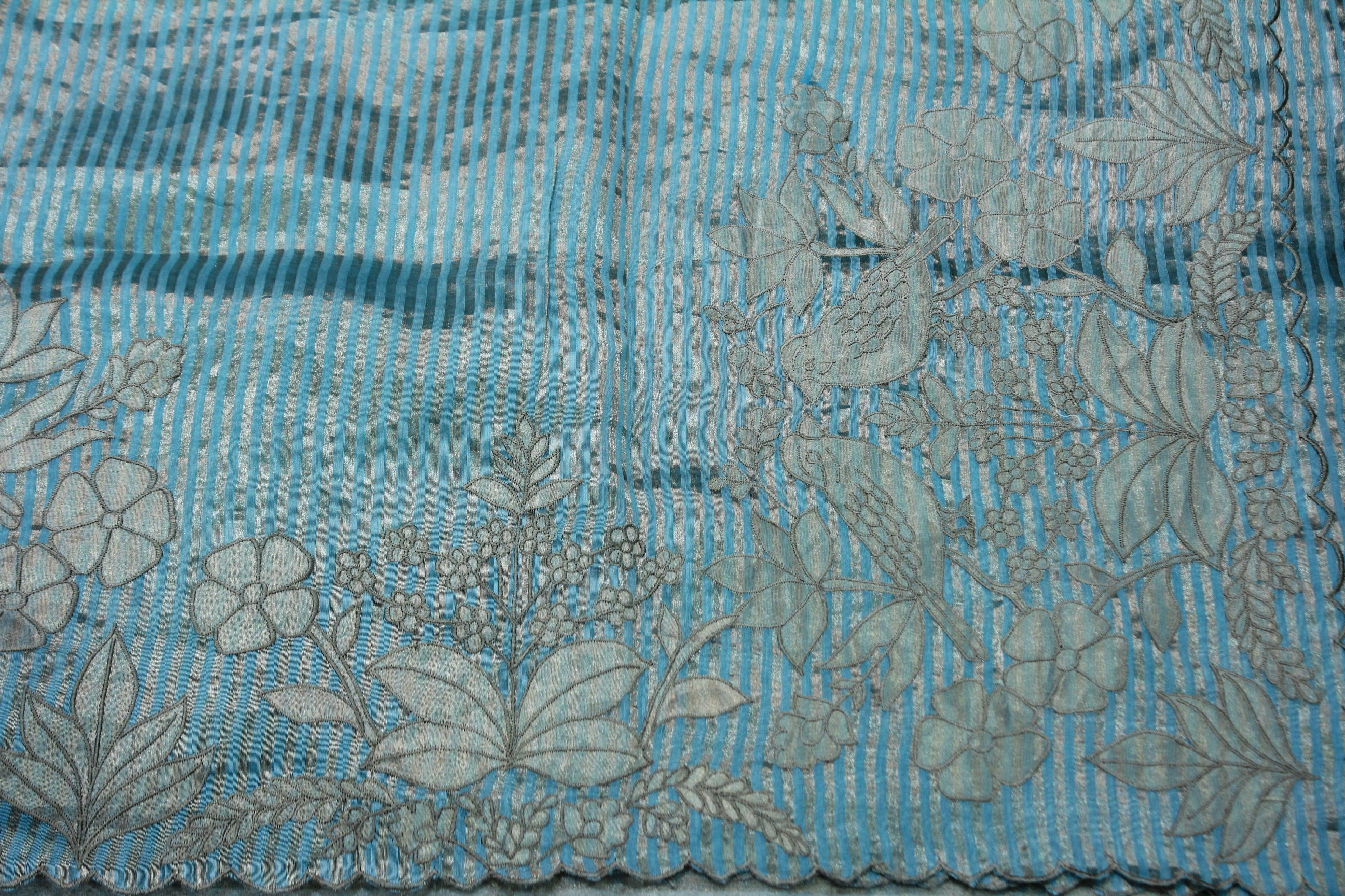 SKY BLUE COLOUR SAREE