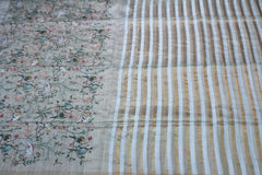 CREAM  COLOUR SAREE
