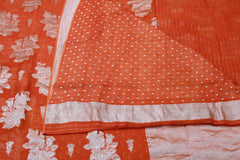ORANGE COLOUR BANARAS SAREE