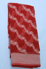 RED COLOUR BANARAS SAREE