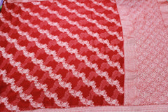 RED COLOUR BANARAS SAREE