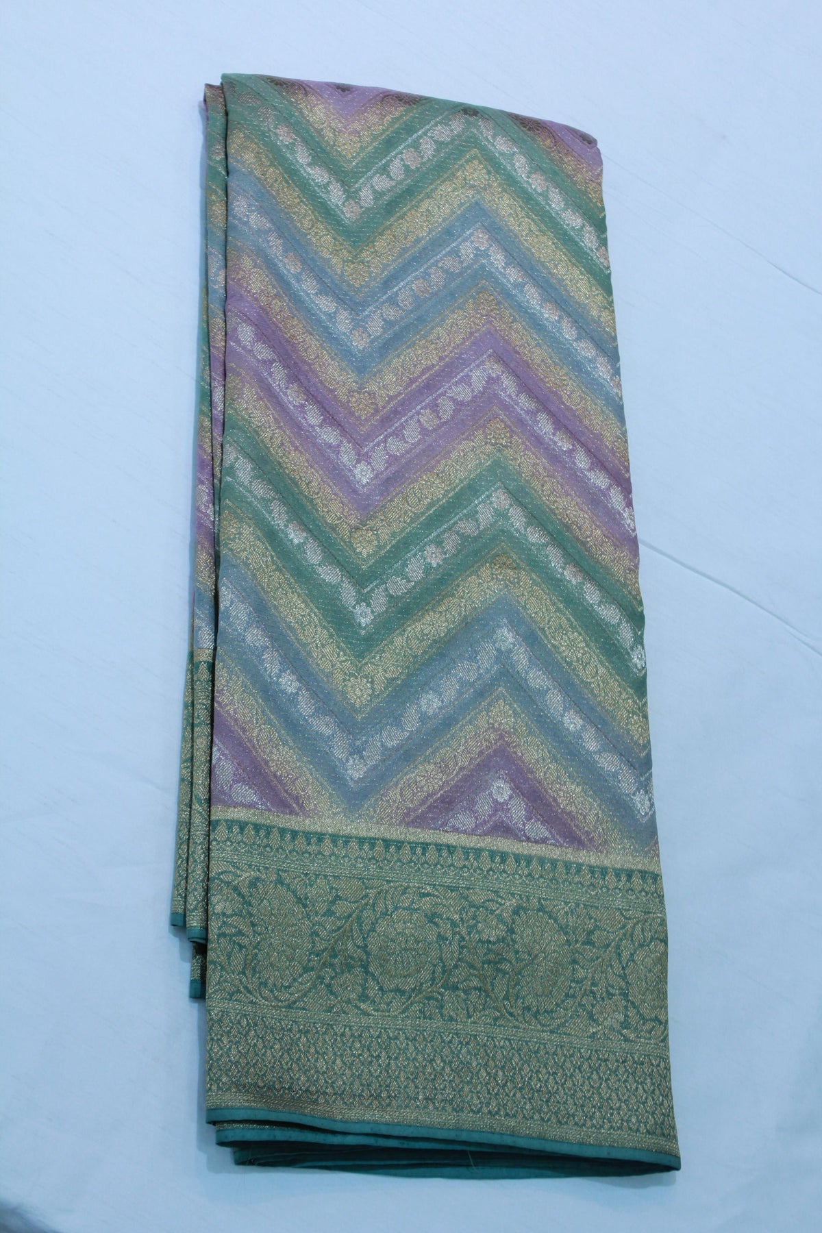 MULTI COLOUR BANARAS SAREE