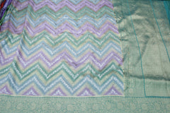 MULTI COLOUR BANARAS SAREE