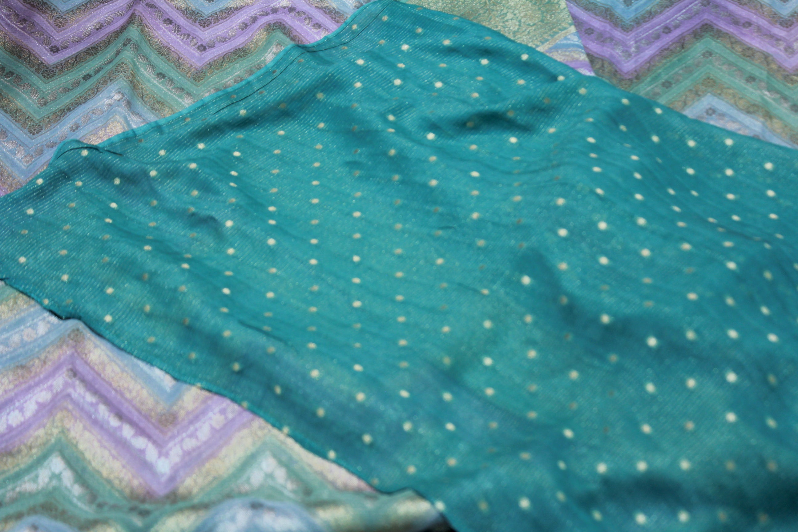 MULTI COLOUR BANARAS SAREE