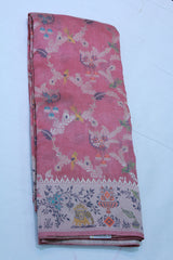 PINK COLOUR BANARAS SAREE