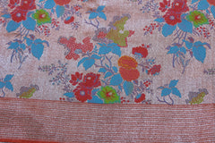 ORANGE COLOUR BANARAS SAREE