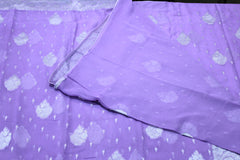 LEVENDER COLOUR BANARAS SAREE