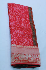 PINK COLOUR BANARAS SAREE