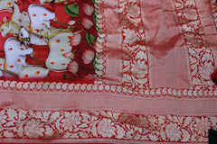 PINK COLOUR BANARAS SAREE