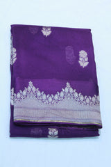 VOILET COLOUR SAREE