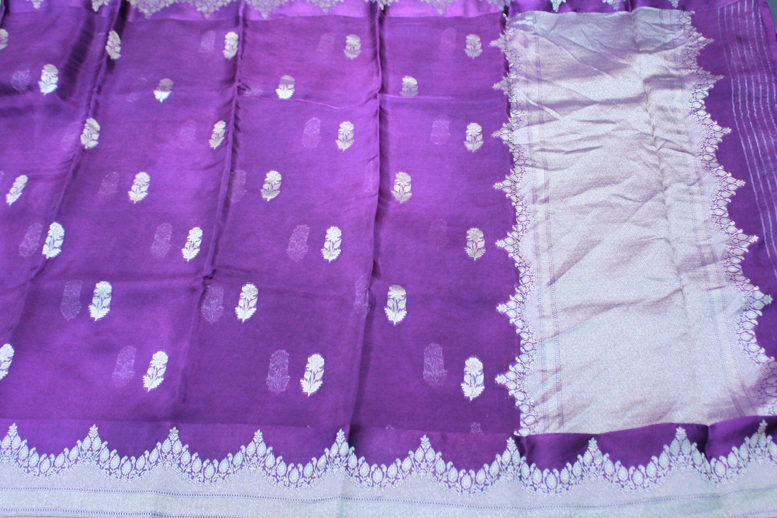 VOILET COLOUR SAREE