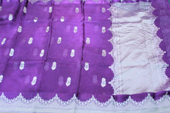 VOILET COLOUR SAREE
