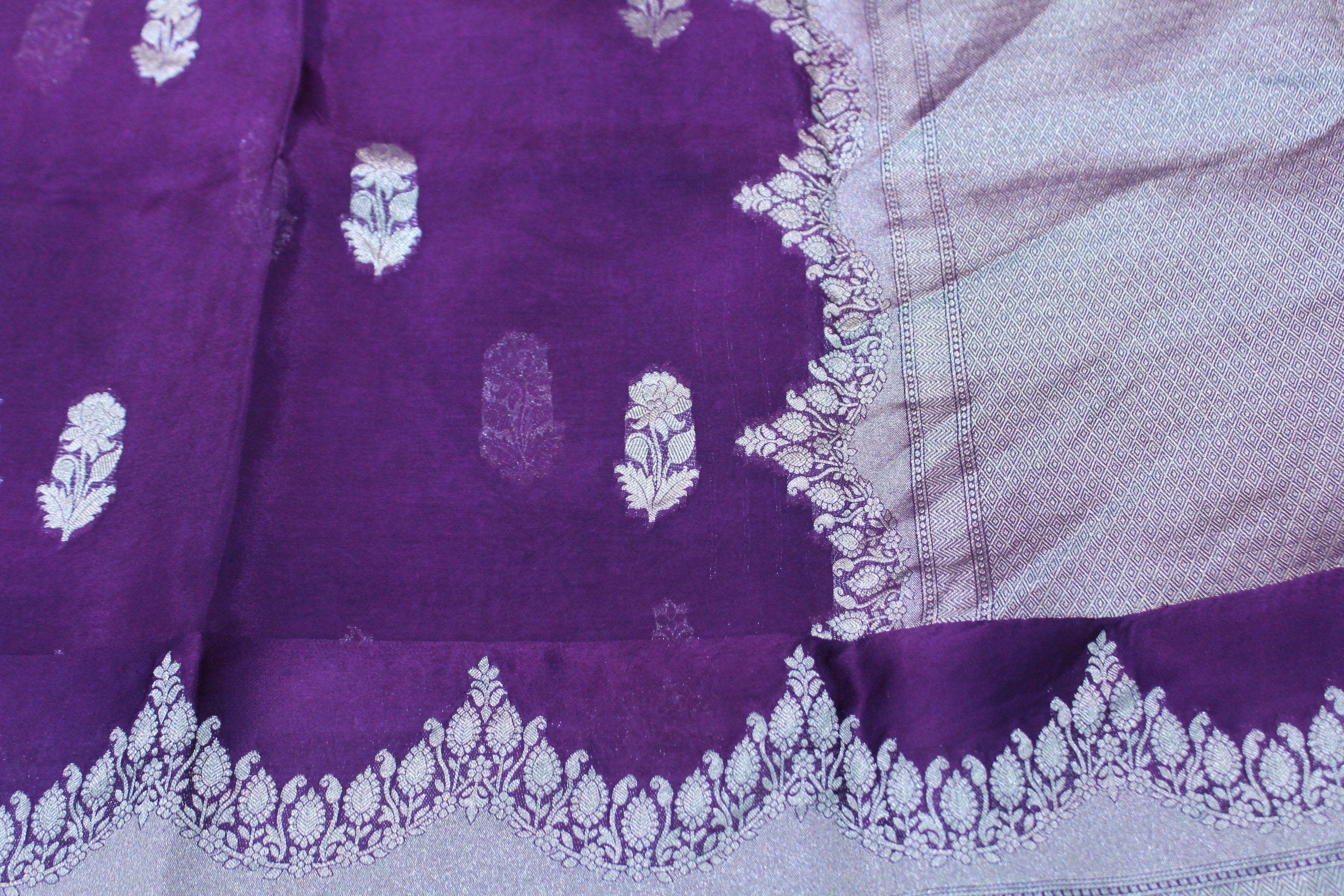 VOILET COLOUR SAREE