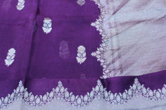 VOILET COLOUR SAREE