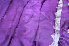 VOILET COLOUR SAREE