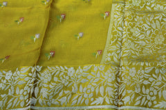 YELLOW COLOUR SAREE