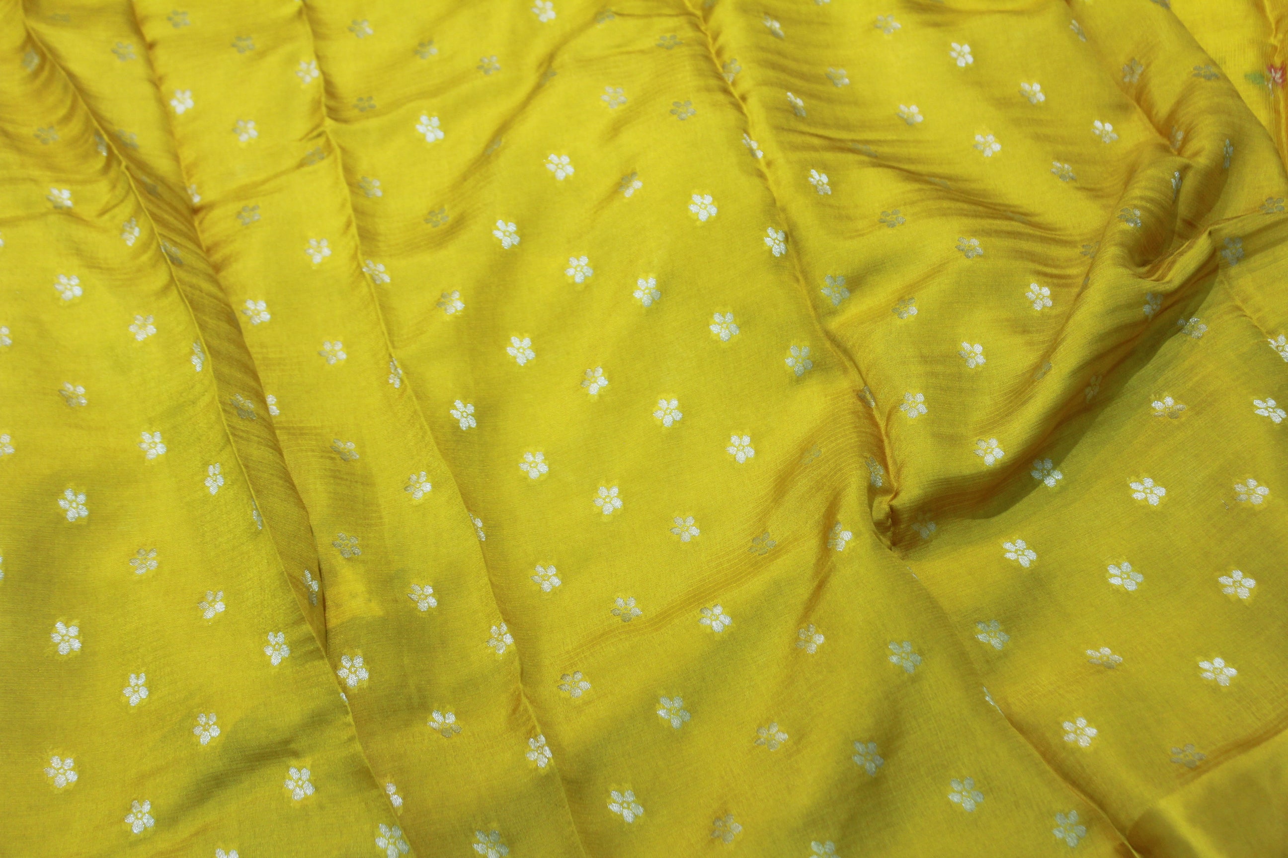 YELLOW COLOUR SAREE